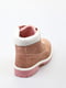 Рожеві черевики на шнурівці | 6776023 | фото 4