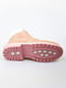 Рожеві черевики на шнурівці | 6776023 | фото 5
