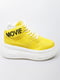 Жовті черевики на шнурівці | 6776028 | фото 2