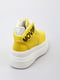Жовті черевики на шнурівці | 6776028 | фото 4