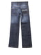 Сині джинси прямого фасону на флісі | 6776063 | фото 2
