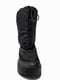 Зимові чорні чоботи із прогумованим носком і задником | 6776106 | фото 3