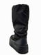 Зимові чорні чоботи із прогумованим носком і задником | 6776106 | фото 4