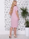 Платье А-силуэта розовое "Лика" | 6282254 | фото 3