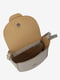 Кожаная сумка кросс-боди цвета капучино | 6777847 | фото 4