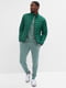 Стьобана куртка зеленого кольору | 6685295 | фото 2
