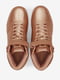 Високі кросівки золотистого кольору з логотипом бренду | 6729645 | фото 18