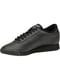 Черные кроссовки с перфорацией и логотипом бренда | 6729696 | фото 13