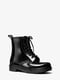 Непромокаемые черные резиновые ботинки | 6759878 | фото 5