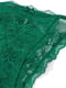 Зелені мереживні трусики стрінг-бікіні | 6775602 | фото 4