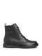 Черные ботинки на шнуровке | 6775659 | фото 2