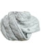 Серый вязаный шарф-хомут | 6775712 | фото 2