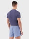 Синій домашній комплект: футболка та труси-боксери | 6775725 | фото 4