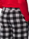 Червоно-чорна піжама на флісі | 6775900 | фото 6