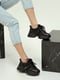 Черные текстильные кроссовки на массивной подошве | 6777958 | фото 4