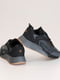 Черно-серые кожаные кроссовки на шнуровке | 6777974 | фото 4