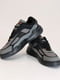 Сіро-чорні текстильні кросівки на шнурівці | 6777977 | фото 3