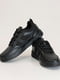 Черные кожаные кроссовки на шнуровке | 6777980 | фото 3