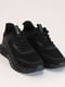 Черные текстильные кроссовки на шнуровке | 6777981 | фото 2