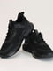 Черные текстильные кроссовки на шнуровке | 6777981 | фото 4