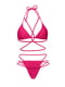 Роздільний рожевий купальник: бюстгальтер та труси | 6041594 | фото 2