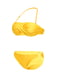 Роздільний жовтий купальник: бюстгальтер та труси | 6041608 | фото 3