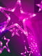 Новорічна світлодіодна гірлянда-шторка дощ "Зорепад" (138 LED 2.5 метра, рожевий) | 6776299 | фото 2