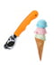 Ложка із силіконовою ручкою для морозива, бісквітного тіста, замороженого йогурту (18 см) | 6776380