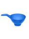 Воронка-лійка (Ø 14 см) пластикова з широким горлом на банку синя | 6776405 | фото 3