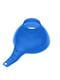 Воронка-лійка (Ø 14 см) пластикова з широким горлом на банку синя | 6776405 | фото 6