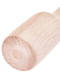 Товкачка фігурна велика для картоплі дерев'яна (38 см) | 6776437 | фото 5