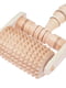 Масажер універсальний антицелюлітний дерев'яний роликовий на 1 ролик (32х12х6 см) | 6776448 | фото 5