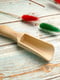 Ложка совок дерев'яний для цукру, спецій та сипких продуктів (7 см) | 6776468 | фото 4