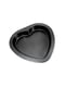 Форма тефлонова чорна у вигляді серця для тортів та пирогів (23x22.5x3.5 см) | 6776473 | фото 3