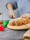 Ніж зубчастий кухонний для нарізки хліба з довгою пилкою з нержавіючої сталі (48 см) | 6776513 | фото 4