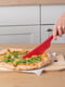 Пластиковий кухонний ніж для силіконового килимка крему, торта, тіста овочів та фруктів (30.5 см) | 6776549 | фото 3