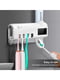 Стерилізатор тримач для зубних щіток на 4 секції з дозатором Multi-function Toothbrush Sterilizer UV | 6776591 | фото 2