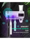 Стерилізатор тримач для зубних щіток на 4 секції з дозатором Multi-function Toothbrush Sterilizer UV | 6776591 | фото 4