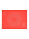 Килимок силіконовий для розкочування тіста та випікання великий (81х61 см) — червоний | 6776697 | фото 3