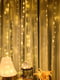 Новорічна світлодіодна гірлянда-шторка дощ "Водоспад" (240 LED 2х2 метра, теплий білий + пульт ДК) | 6776793 | фото 3