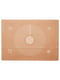 Силіконовий кондитерський килимок для розкочування тіста (50х70 см) — жовтувато-коричневий | 6776824 | фото 2