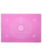 Силіконовий кондитерський килимок для розкочування тіста (50х70 см) — рожевий | 6776845 | фото 2