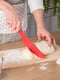 Пластиковий кухонний ніж для силіконового килимка крему, торта, тіста овочів і фруктів (30.5 см) — рожевий | 6776889 | фото 5