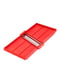 Ручна пластикова шатківниця з двома лезами (15.5 х 31.5 см) — червоний | 6777129 | фото 5