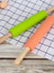Качалка для тіста силіконова з дерев'яними ручками (42.5 см) | 6777152 | фото 2