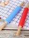 Качалка для тіста силіконова з дерев'яними ручками (42.5 см) | 6777152 | фото 4