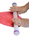 Скалка акрилова для тіста та мастики з обмежувачами товщини розкочування (40 см) | 6777188 | фото 5