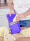 Ручна пластикова шатківниця з двома лезами (15.5 х 31.5 см) — фіолетовий | 6777190 | фото 2