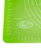 Силіконовий килимок для розкочування тіста (30х40 см) — салатовий | 6777220 | фото 5