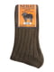 Шкарпетки темно-зелені хакі з натуральної овечої вовни | 6777251 | фото 2